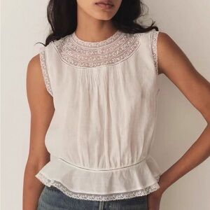 Doen Lilibet Top in Salt